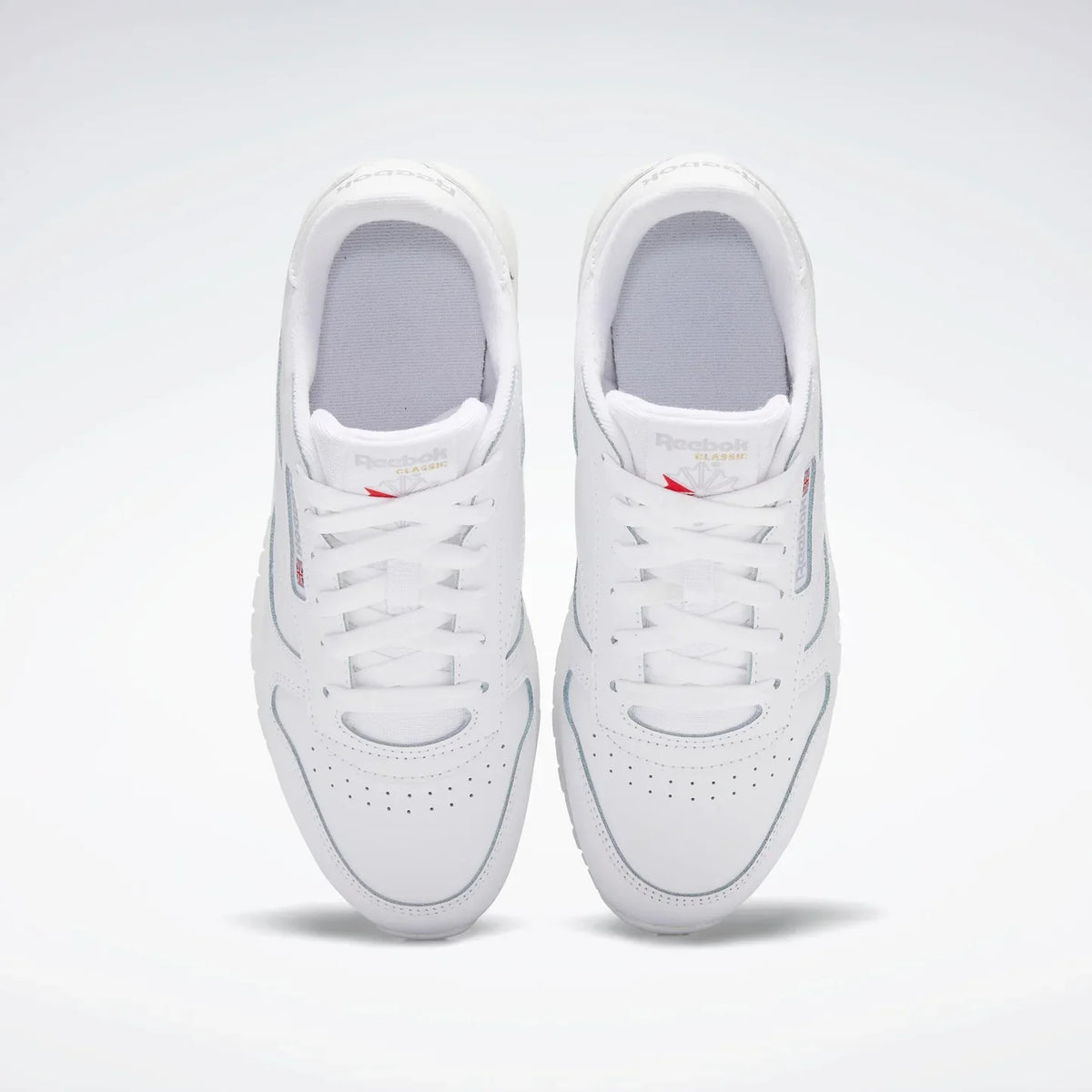 Big Kid's Reebok Classic Leather "Triple White"