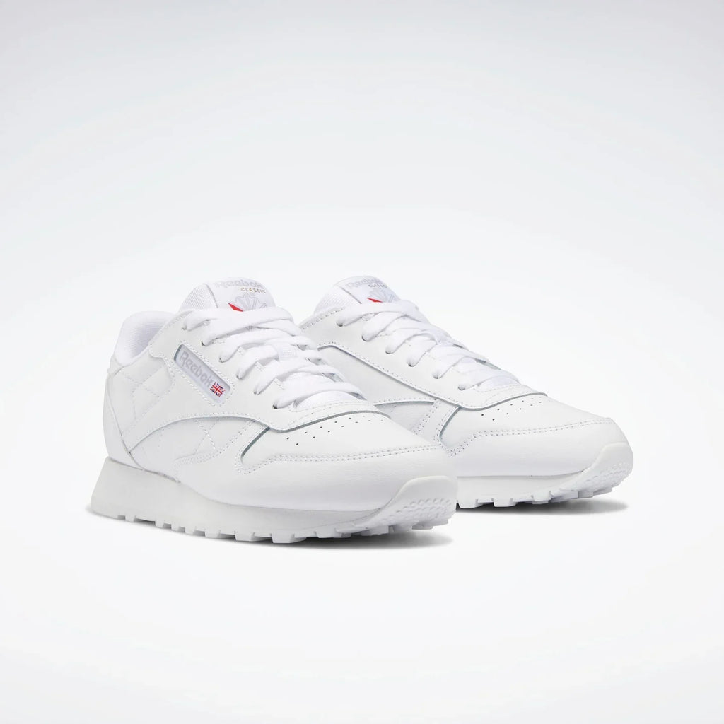 Big Kid's Reebok Classic Leather "Triple White"