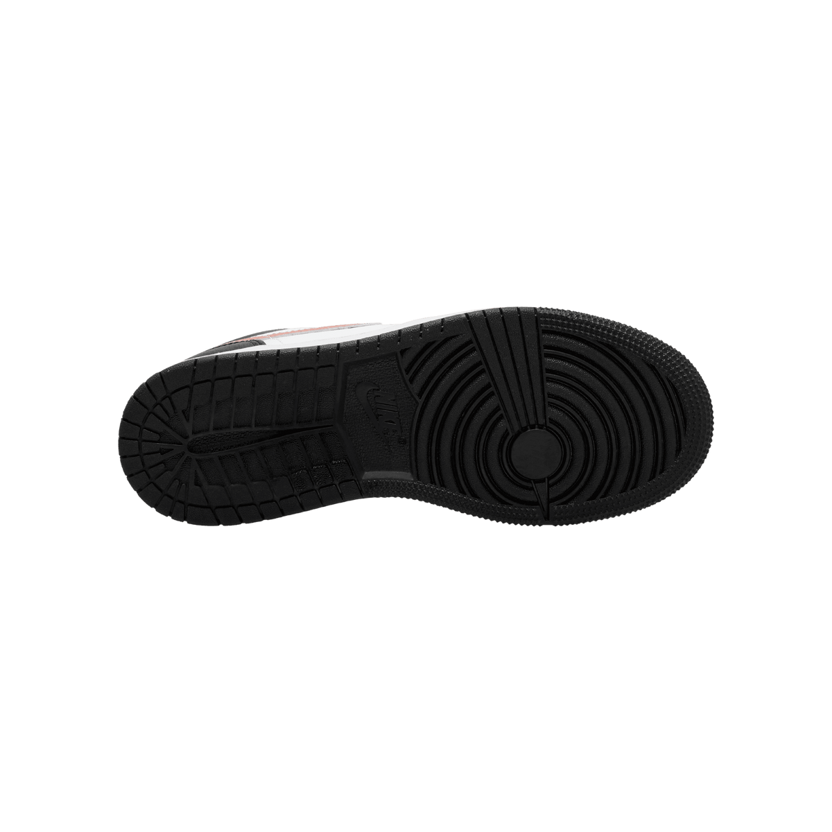 Big Kids' Air Jordan 1 Low "Black Rust Pink"