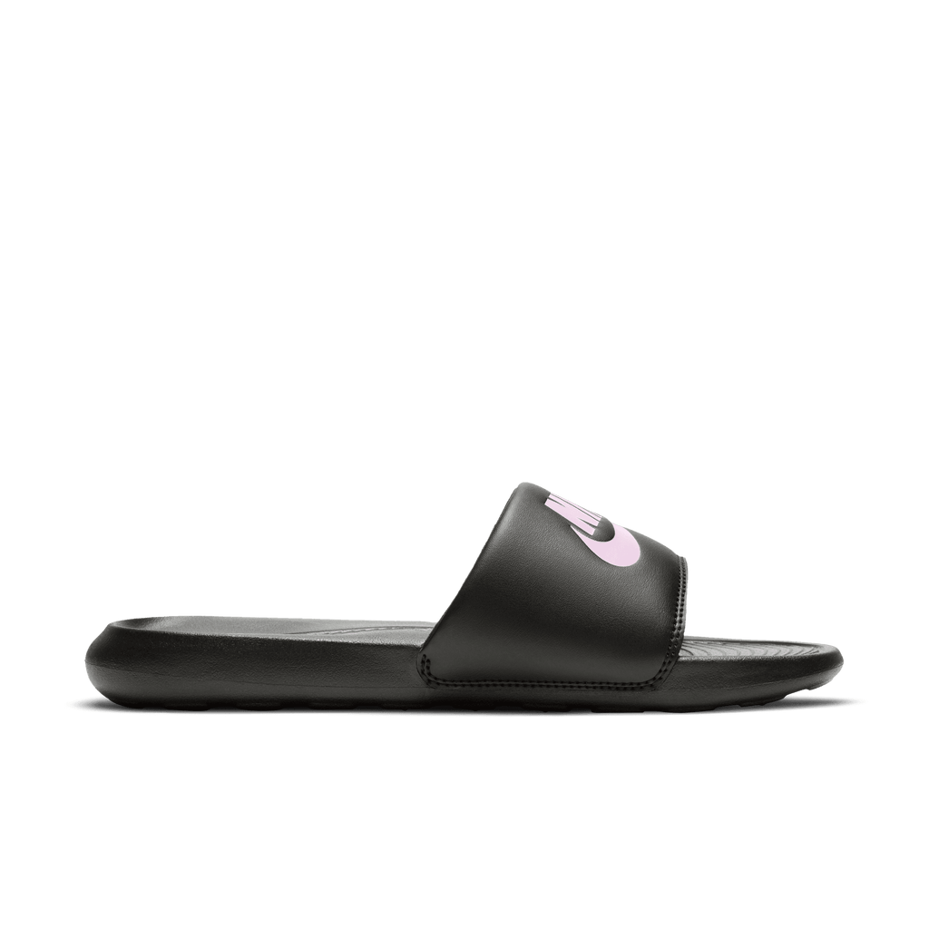 Women's Nike Victori One Slides "Black Light Arctic Pink"