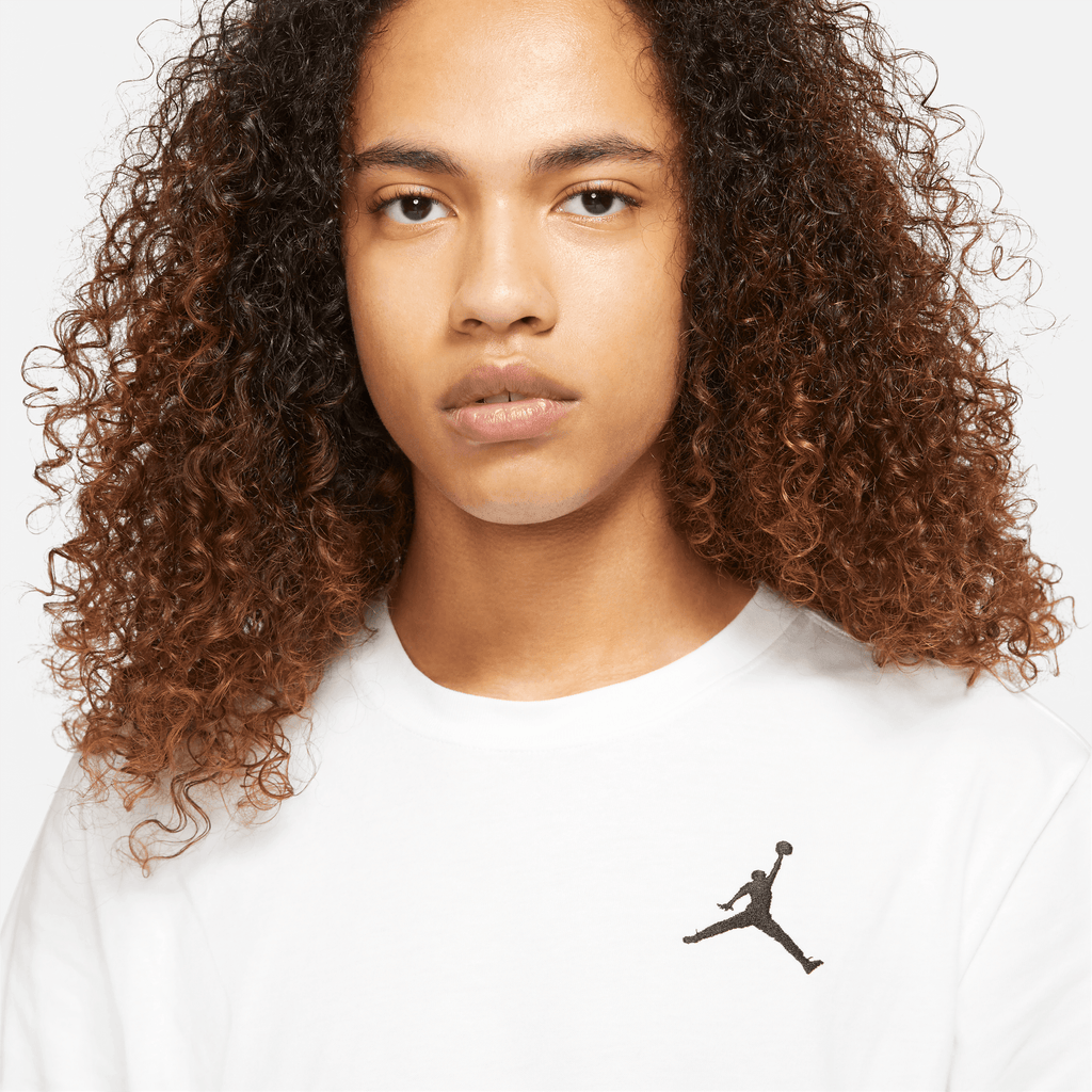 Men's Jordan Jumpman Short-Sleeve T-Shirts "White Black"