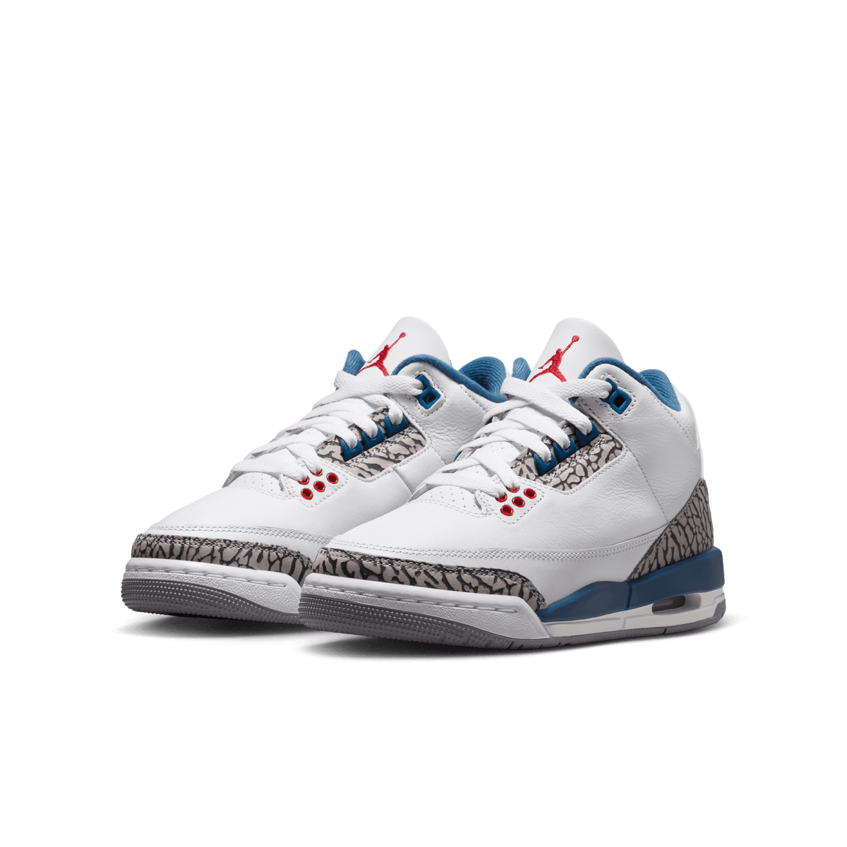 Big Kids' Air Jordan 3 Retro "True Blue"