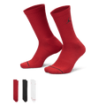 Jordan Everyday Crew Socks (3 pairs) "Multi-Color" (Unisex)