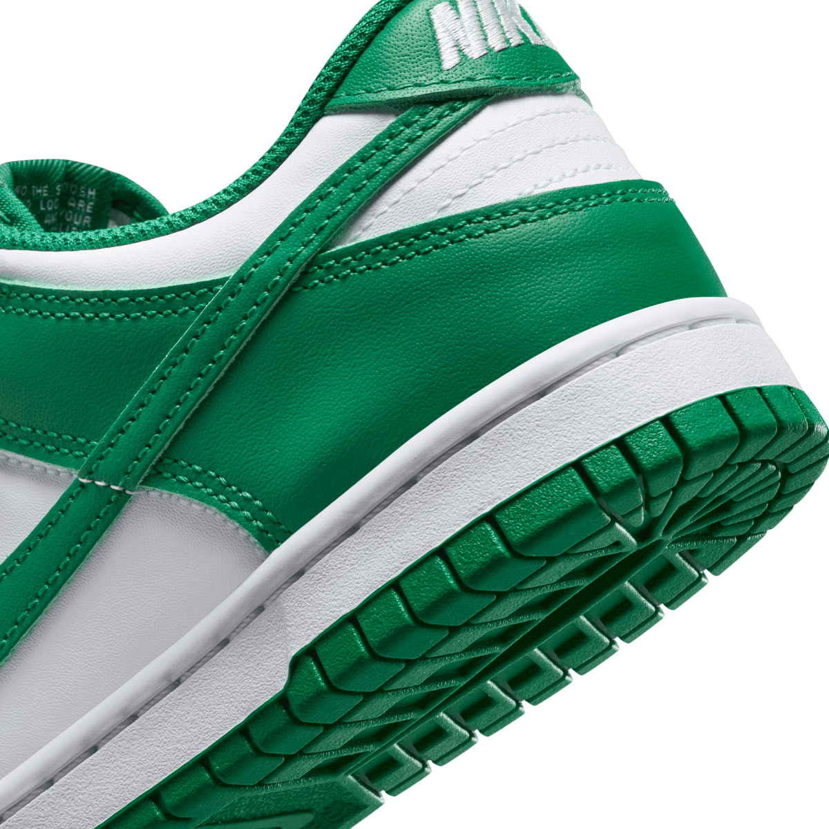 Big Kids' Nike Dunk Low "White Malachite"