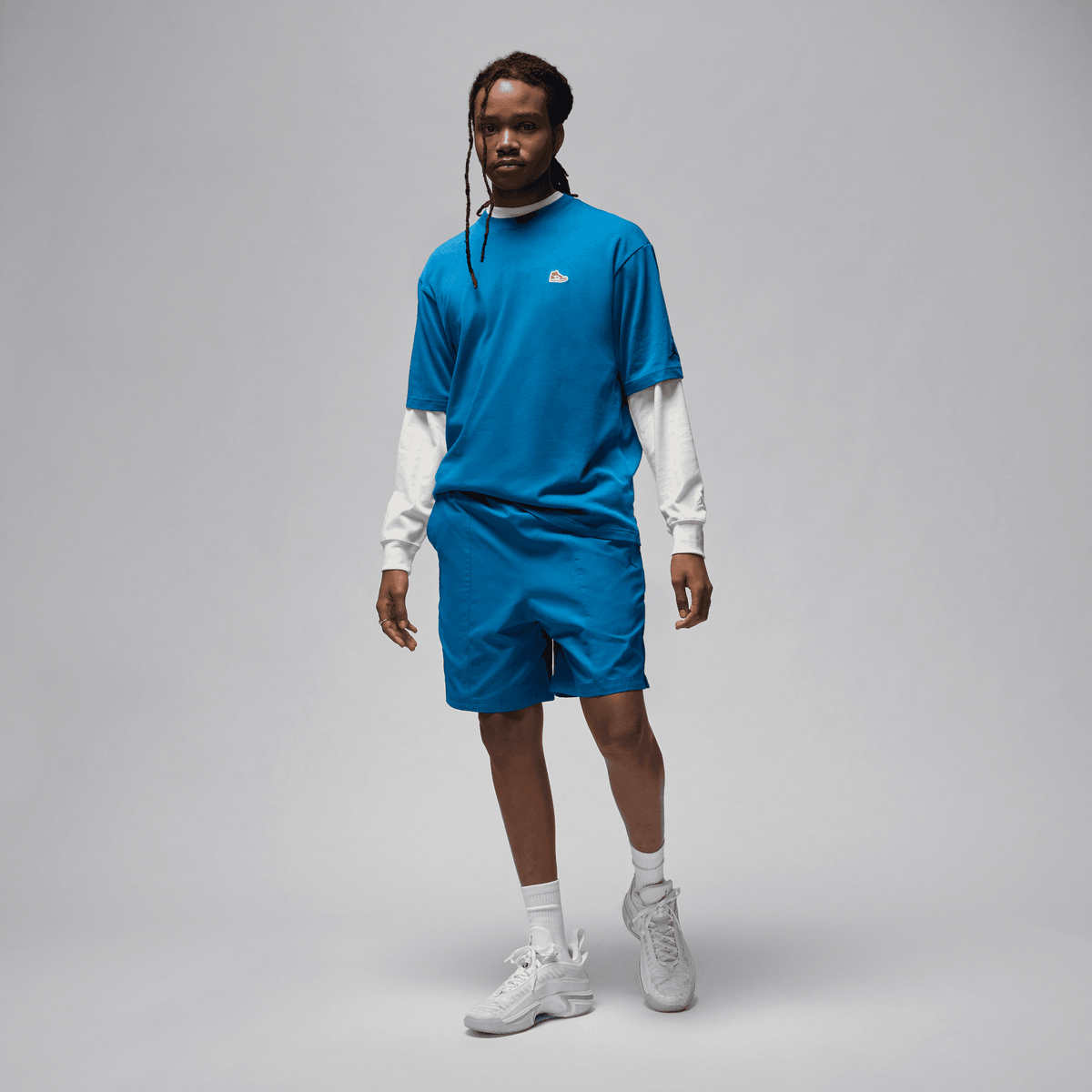 Men's Jordan Brand T-Shirts "Industrial Blue"