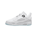 Big Kids' Jordan Spizike Low "White & Barely Blue"