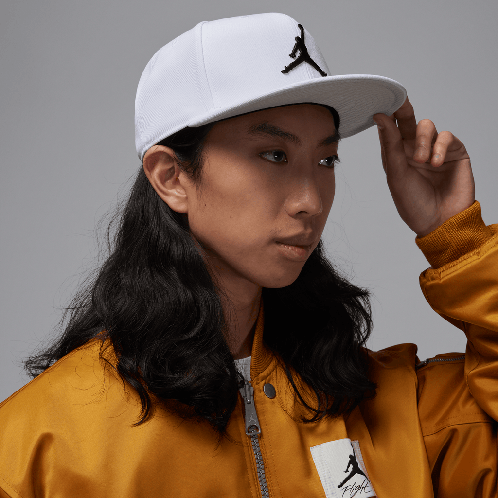 Jordan Jumpman Pro Adjustable Cap "White Black" (Unisex)
