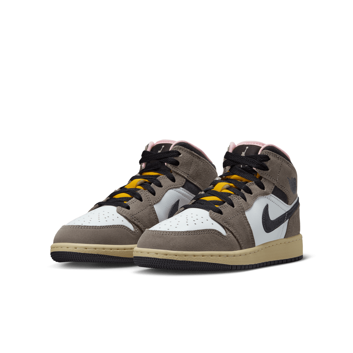 Big Kids' Air Jordan 1 Mid SE "Cave Stone"
