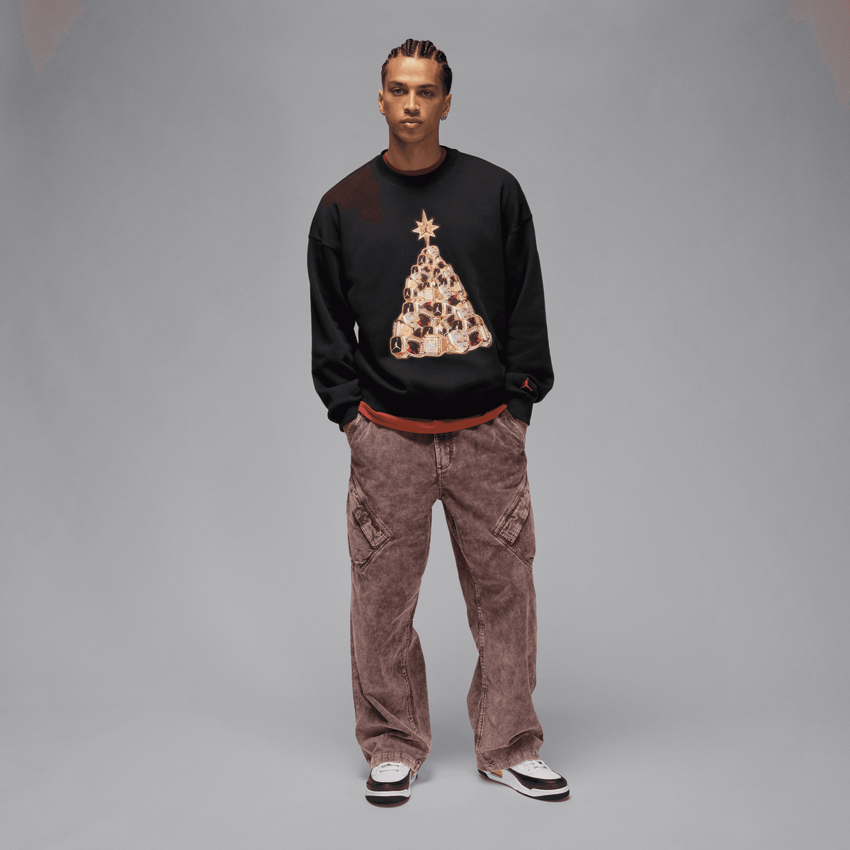 Men's Jordan Brooklyn Fleece Crew-neck Sweatshirt