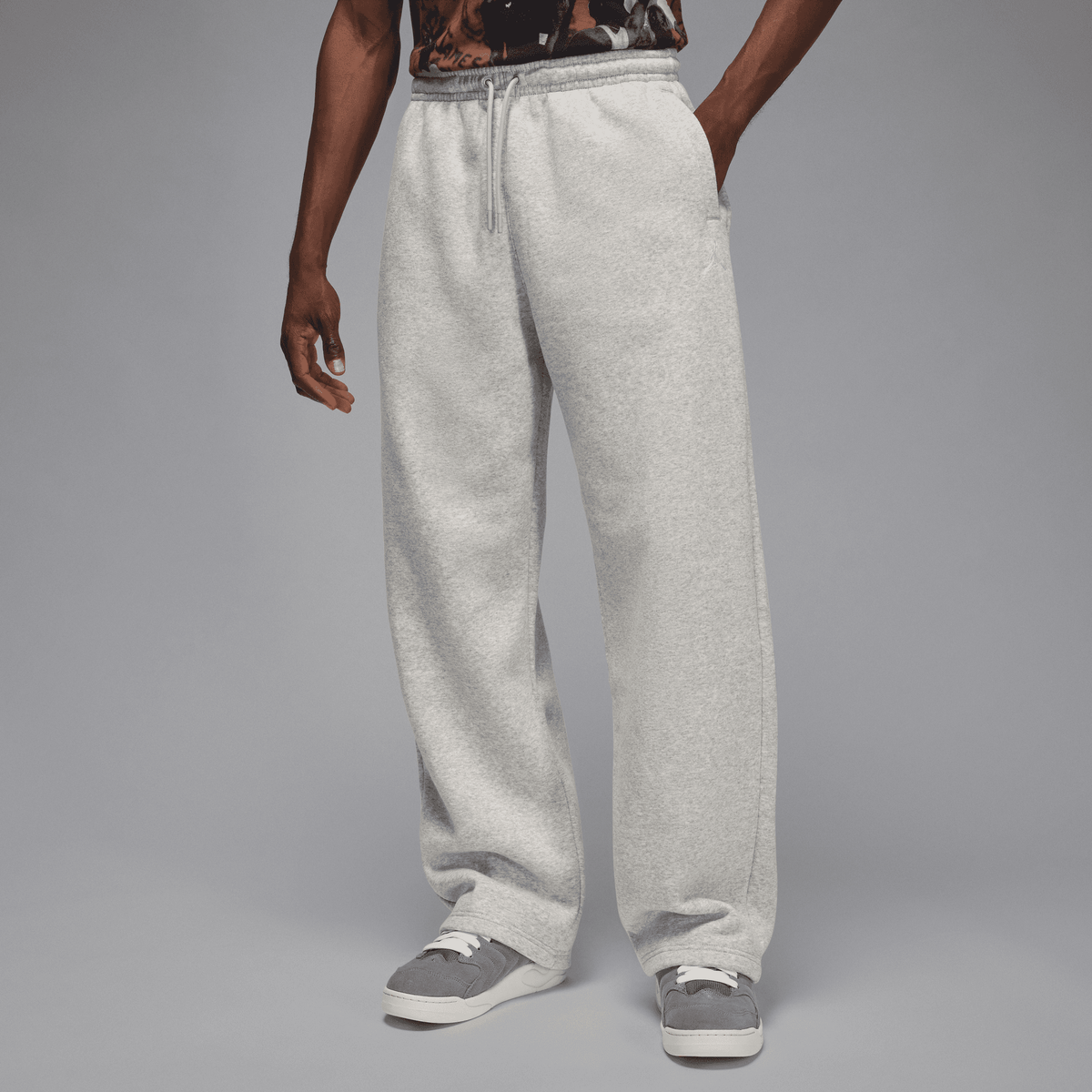 Men's Jordan Brooklyn Fleece Oversized Open-Hem Pants