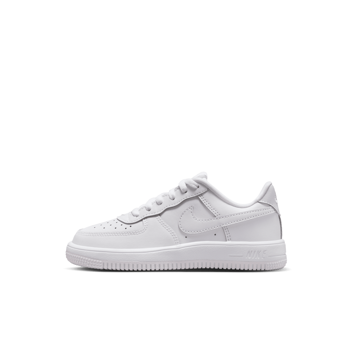 Little Kids' Nike Force 1 Low "Triple White"