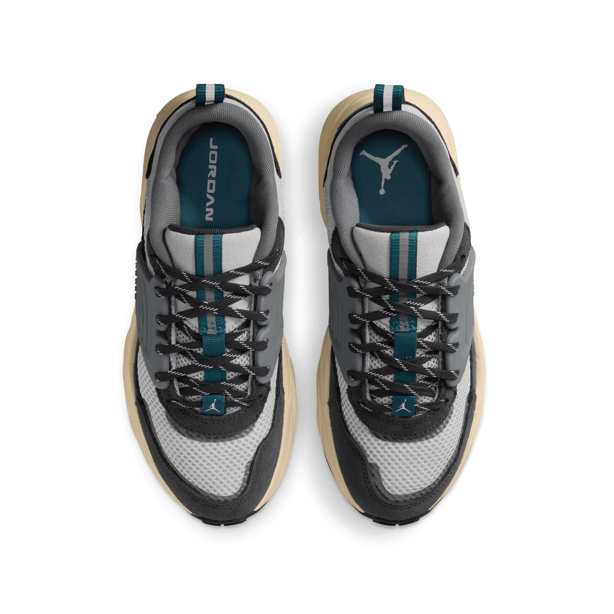Big Kids' Jordan Trunner O/S "Photon Dust Anthracite Ash Green"