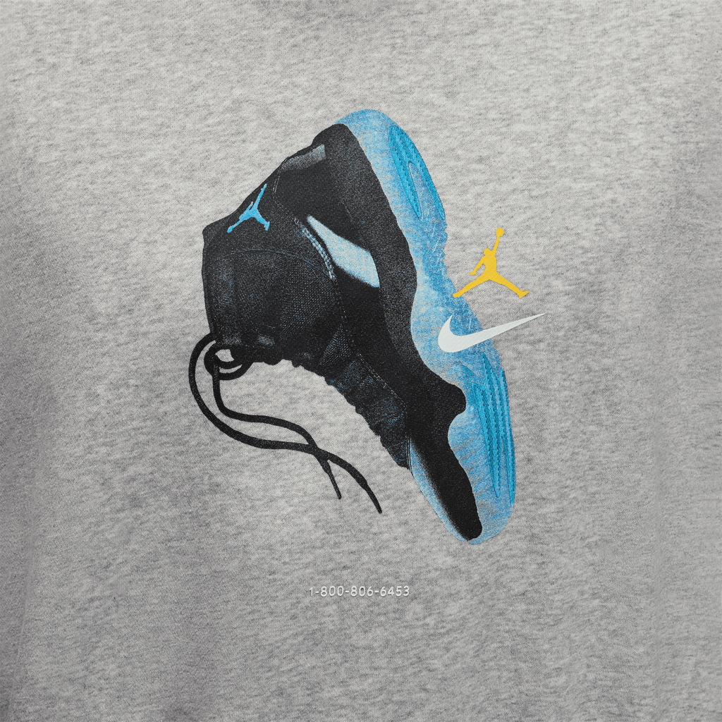 Men's Jordan AJ11 Brooklyn Fleece Crewneck Sweatshirt