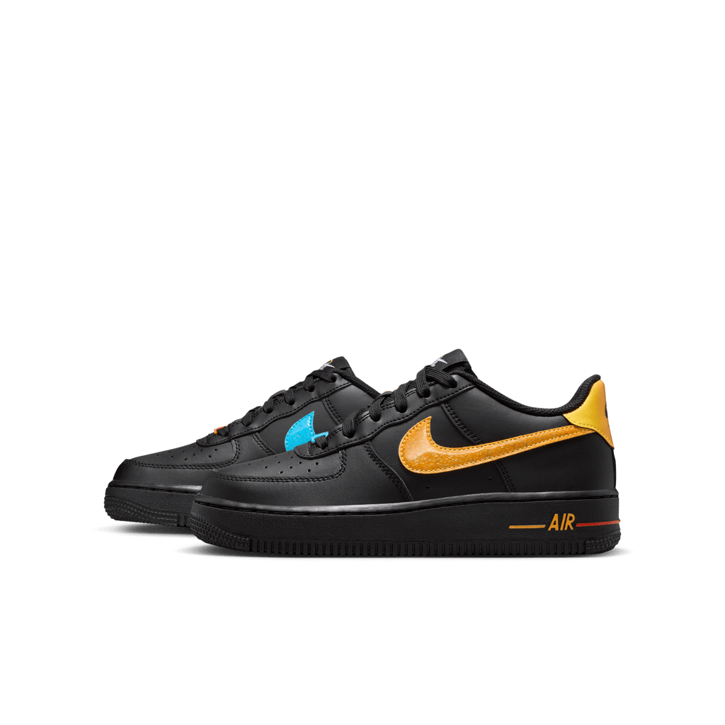 Big Kids' Nike Air Force 1 "Black Multi-Color"
