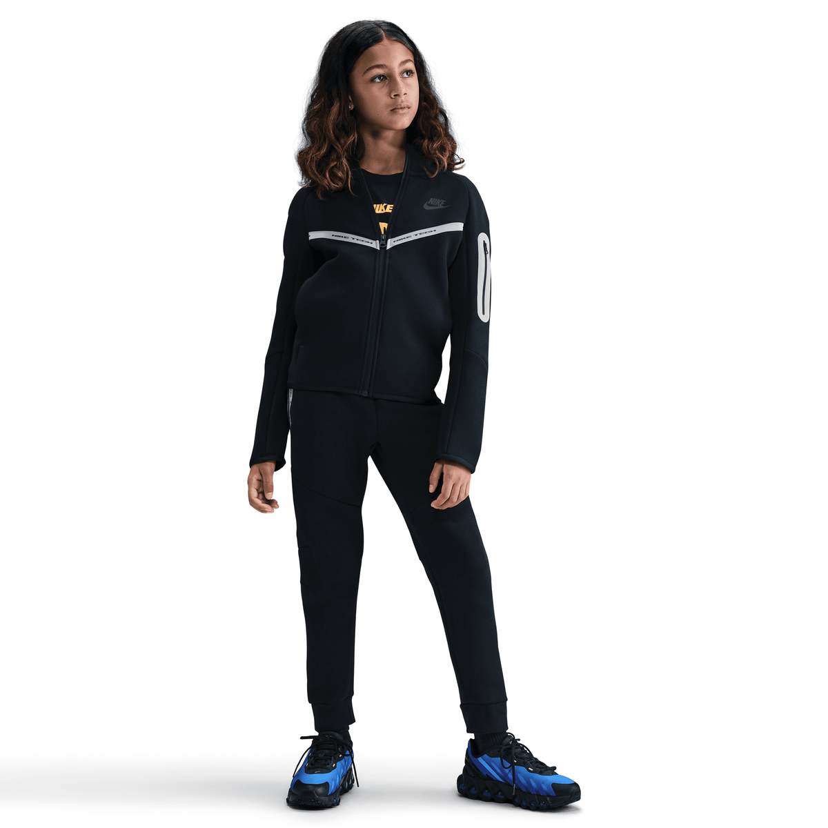 Big Kids'Nike Sportswear Tech Fleece Full-Zip Hoodie "Unisex"