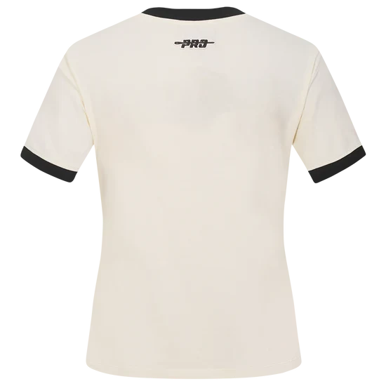 Women's Pro Standard NFL Detroit Lions Retro Cascade Ringer Tee