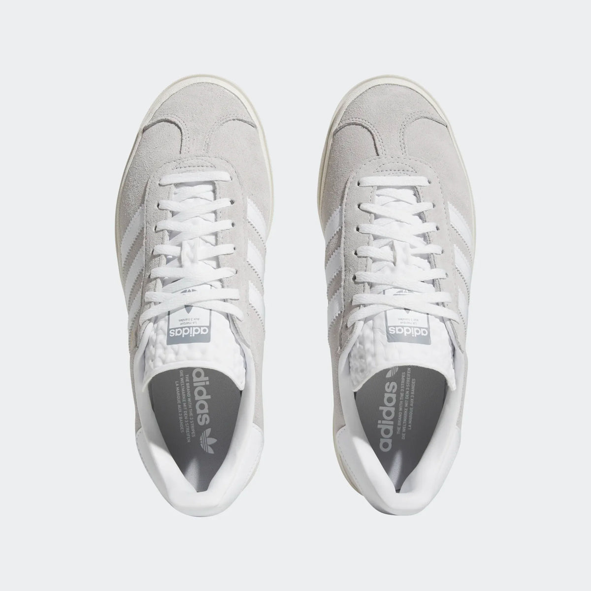 Women's Adidas Gazelle Bold "Grey White"