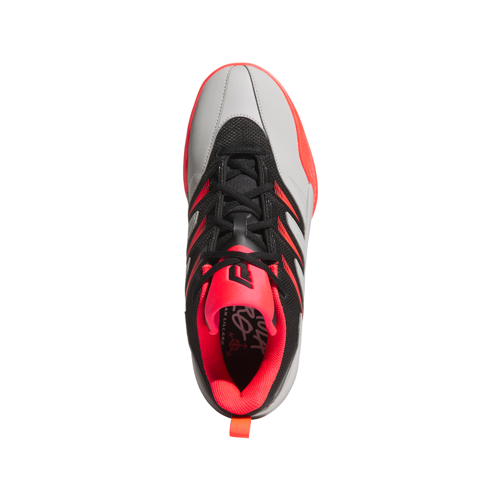 Men's Adidas Dame Certified 3 "Black Lucid Red Grey"