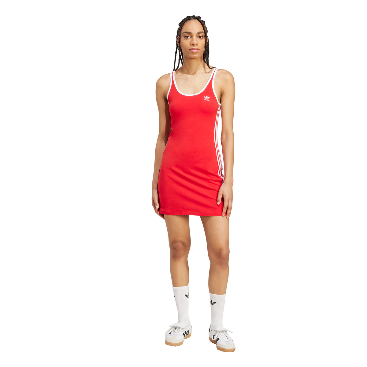 Women's Adidas Adicolor 3-Stripe Tank Dress