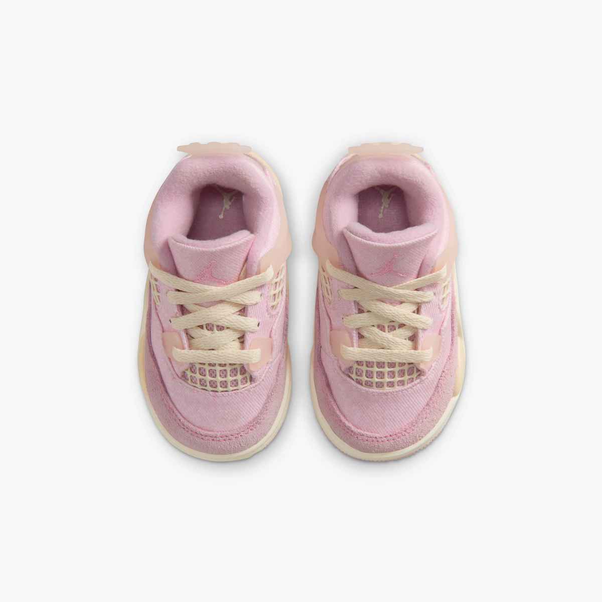 Baby/Toddler Jordan 4 Retro "Pearl Pink and Iced Carmine"
